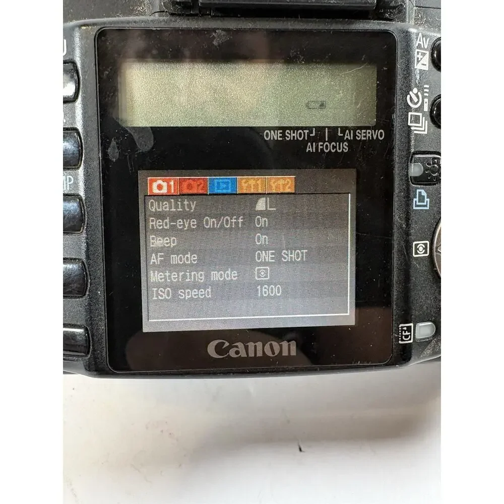Canon EOS Digital Rebel XT 350D DSLR Camera Body Tested Battery Charger